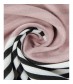 Damen Loop Schal, schmal, rosa